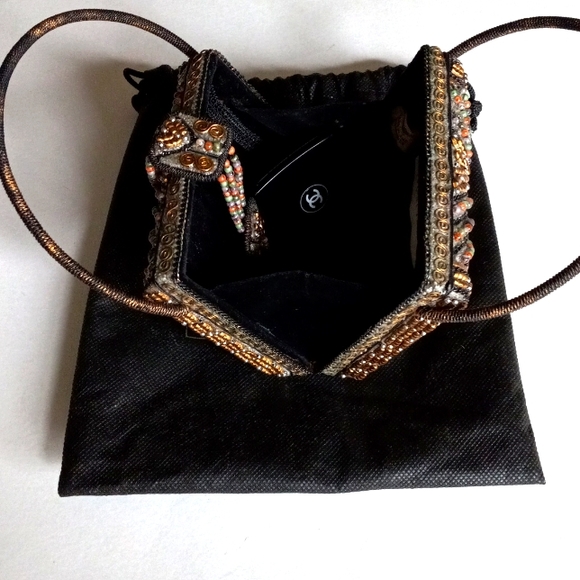 MARY FRANCES EVENING MID SMALL HANDLE  HANDBAG COLLECTIBLE Regency Core - Picture 10 of 14